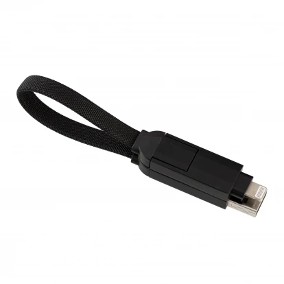 4-in-1 Charging Cable Black