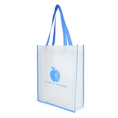 Large Recyclable Non-Woven Contrast Shopper