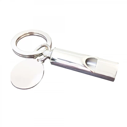 Whistle Keyring