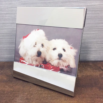 Stripe Photo frame , Shiny - 13x9