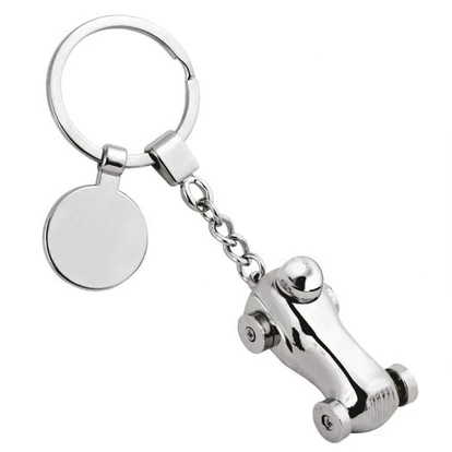 Retro Racing Car Keyring