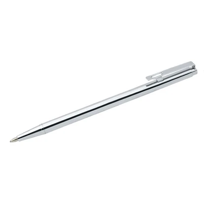 Yukon Ballpoint Pen with Soft Touch in Chrome Box