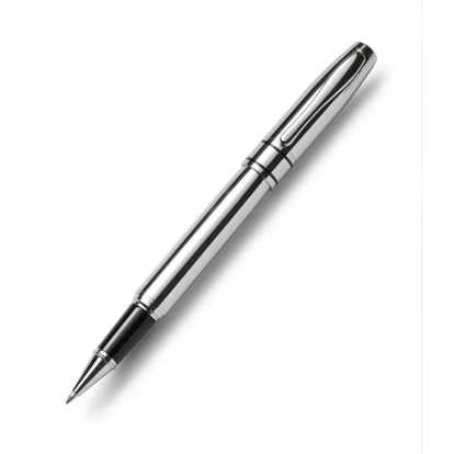 Tramline Ballpoint Pen - Chrome - in Chrome Box