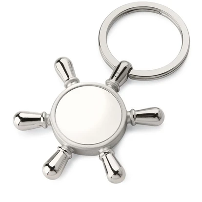 Ships Wheel Keyring