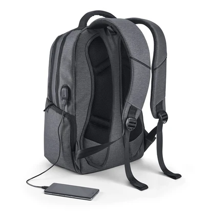 17" Waterproof 2 Tone Nylon Laptop Backpack