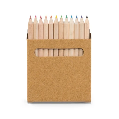 Pencil Box With 12 Coloured Pencils