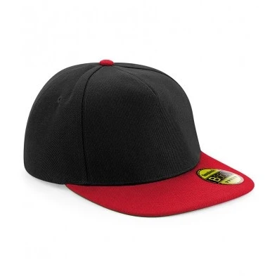 Beechfield Original Flat Peak Snapback Cap