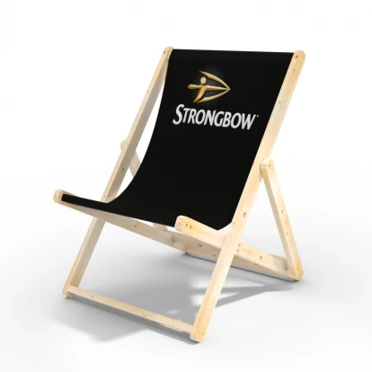 Giant Deckchair 300gsm canvas sling - 2 x Adult