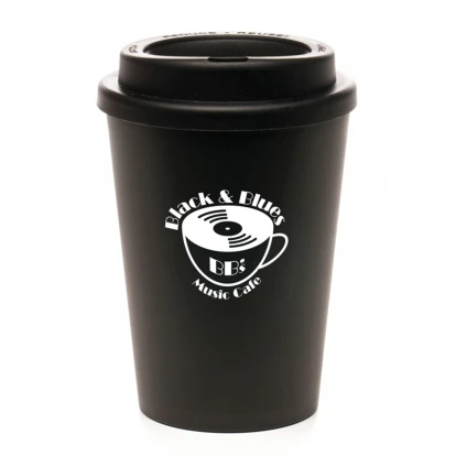 Haddon Black 350ml Take Out Mug