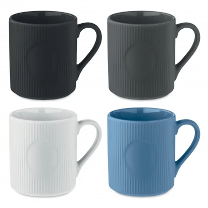 Ribbed Ceramic Mug Mat 340ml