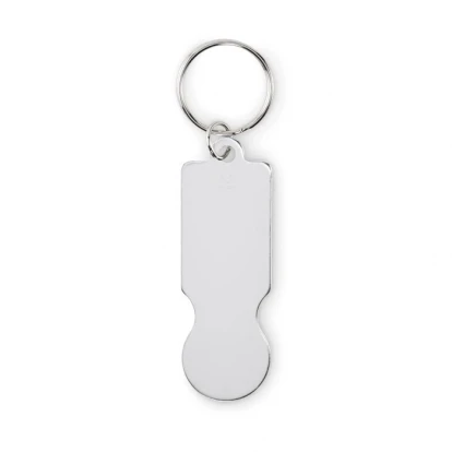 Key Ring With Trolley Token  