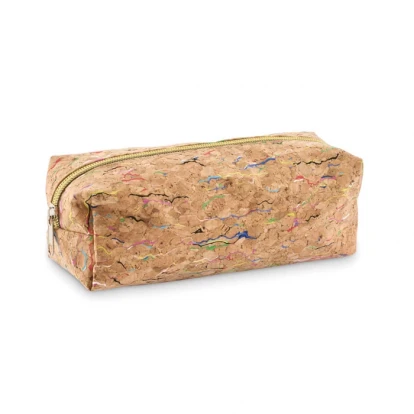 Coloured Cork Pencil Case  