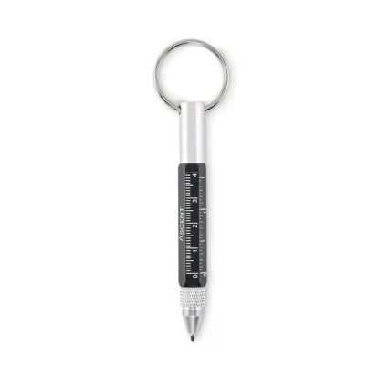 Key Ring With Twist Action Pen