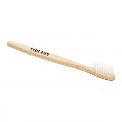 Bamboo Toothbrush With Nylon Bristles