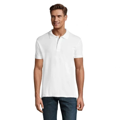 Perfect Mens Polo Shirt White