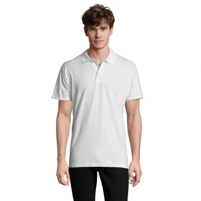 Spring II Mens Polo White