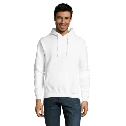 Snake Unisex Hoodie White