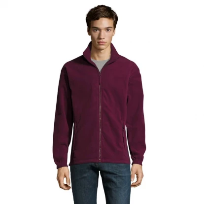 North Mens Zipped Fleece Jacket