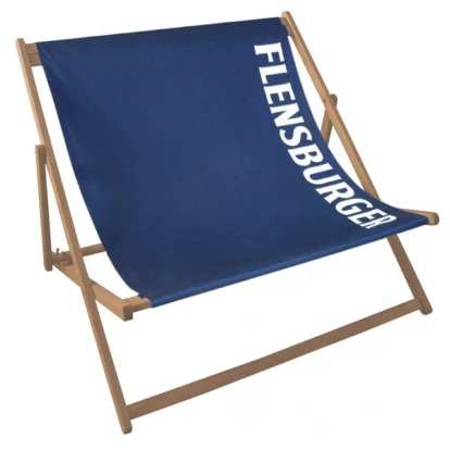 Deluxe Wide Boy Deluxe Deckchair - 300gsm canvas sling - Adult