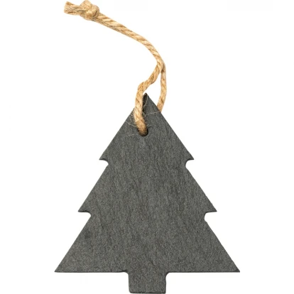 Slate Tree Ornament